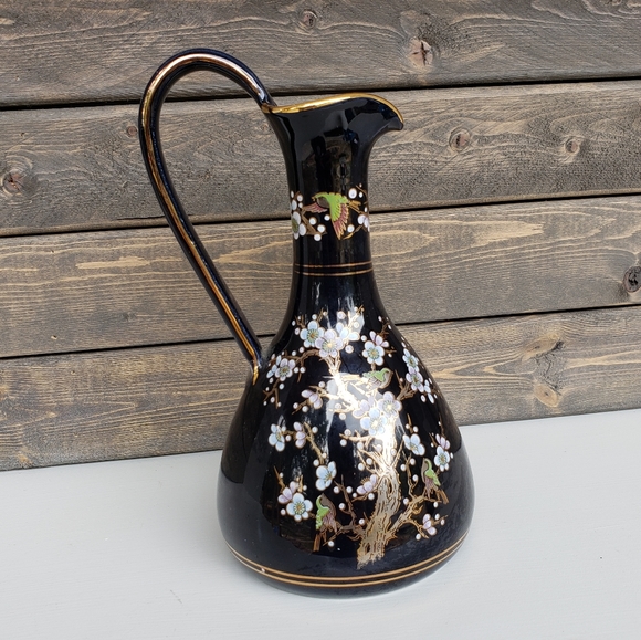 Other - Hand made in Greece pitcher 24k platin & gold